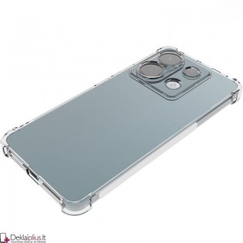 Silikoninis-Anti shock dėklas - permatomas (Xiaomi Redmi Note 13 Pro 5G/Poco X6 5G)